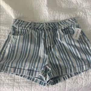 Pacsun Striped Mom Short